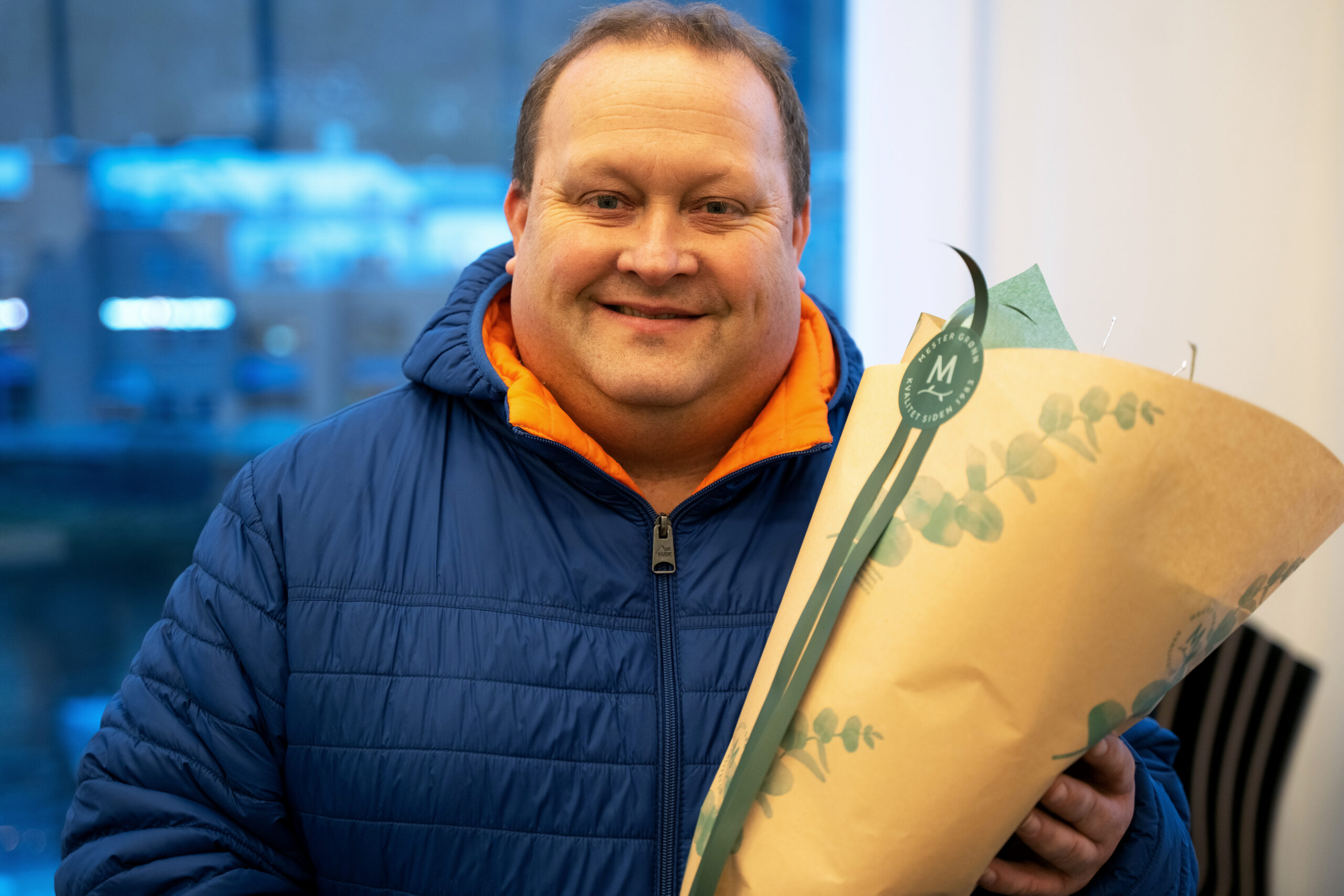 Vinner av Safedrive Reward for september måned, Henning Flatjord